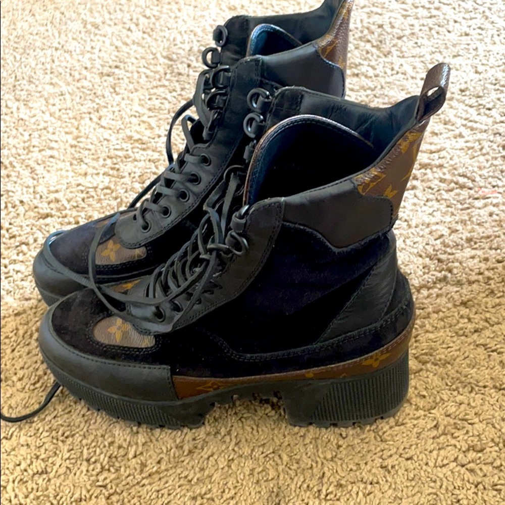 Louis Vuitton desert boots